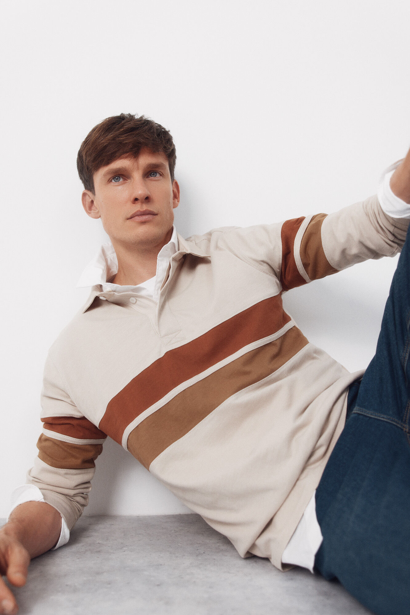 Cortefiel Polo rugby bloques