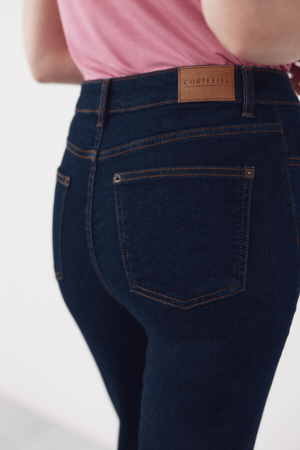 Cortefiel Jeans Bootcut Azul