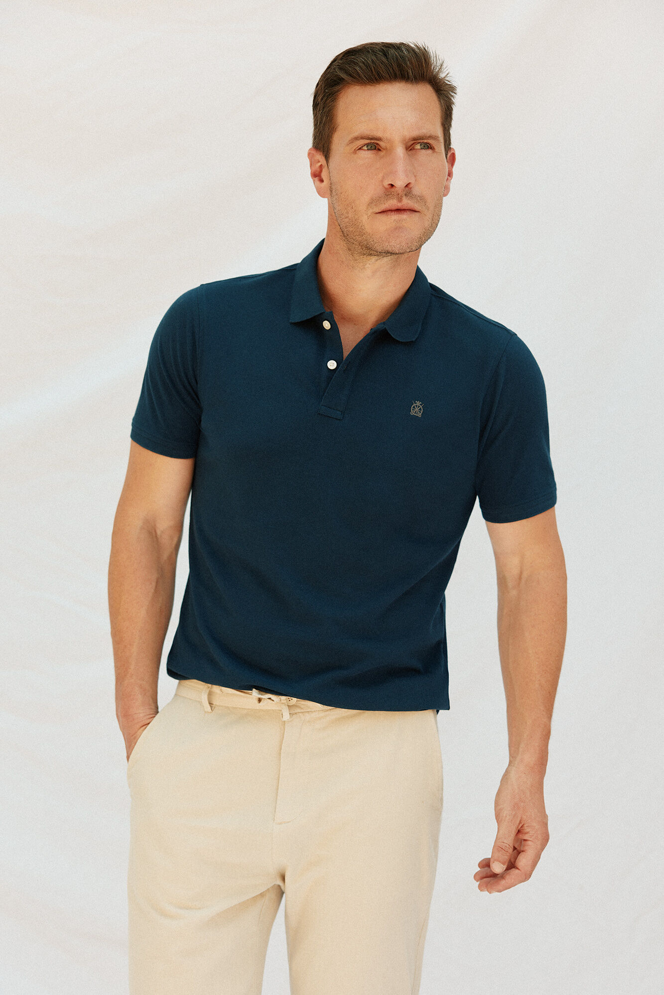 Cortefiel Polo b&aacute;sico piqu&eacute;