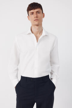 Cortefiel Camisa vestir otom&aacute;n slim fit f&aacute;cil plancha