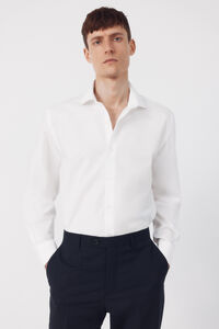 Cortefiel Camisa vestir otom&aacute;n slim fit f&aacute;cil plancha