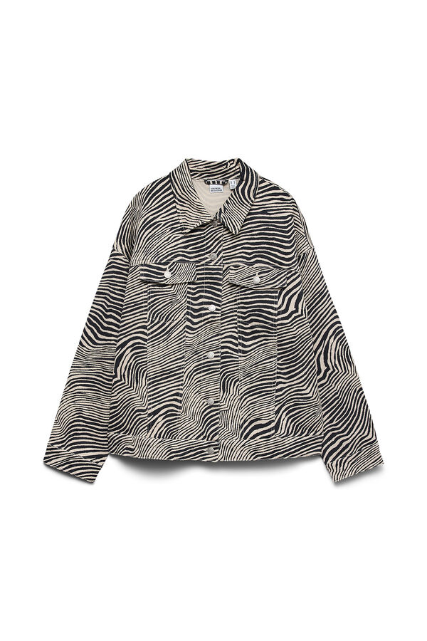 Vero Moda Cazadora estampado animal Estampado beige