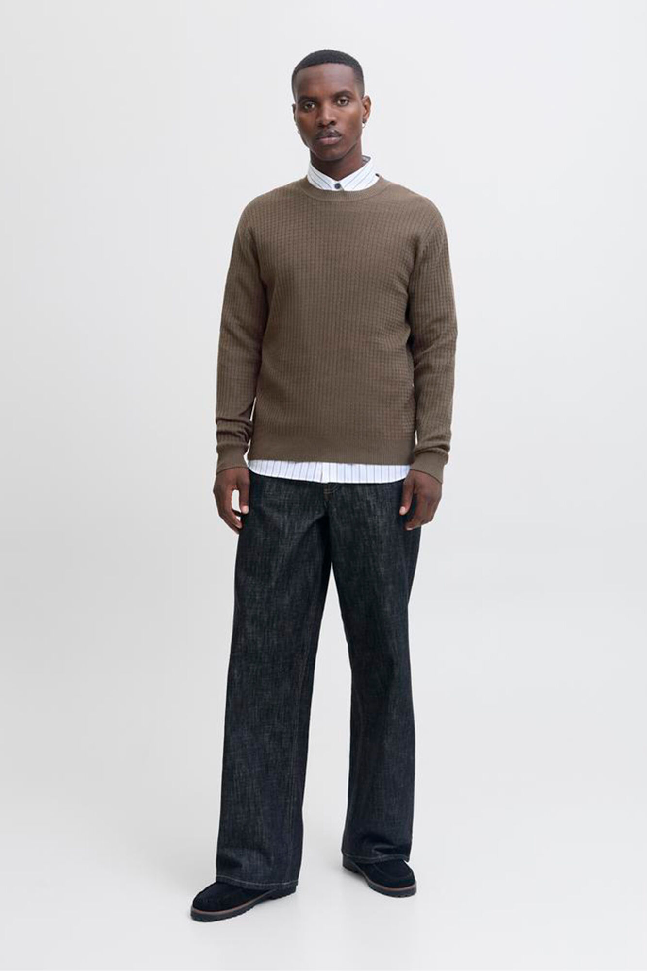 Jack & Jones Jersey b&aacute;sico de punto liso