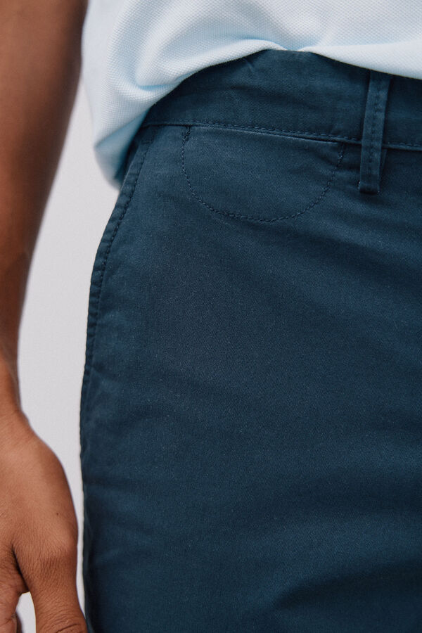Cortefiel Chino bermuda shorts Navy
