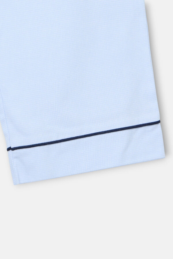 Silbon Pijama hombre camisero Blue