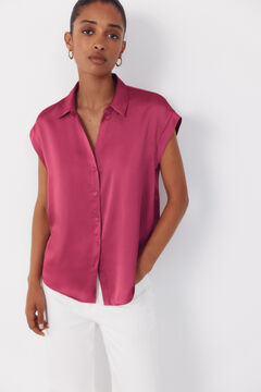 Cortefiel Camisa acetinada