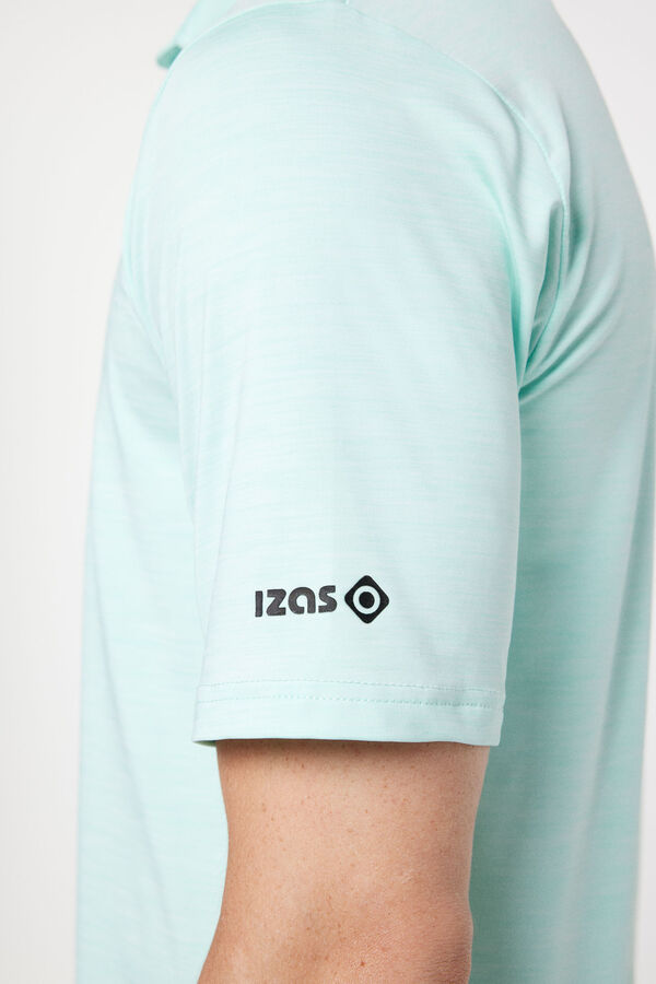 Izas Polo t&eacute;cnico de manga curta Verde