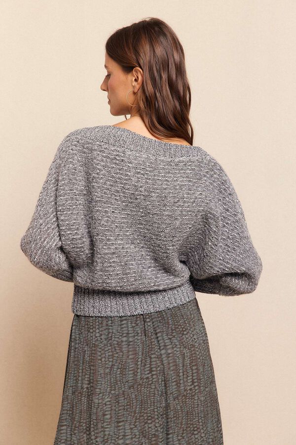 Slowlove Jersey asim&eacute;trico Gris