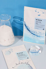 Mizon Mascarilla joyful time essence &aacute;cido hialur&oacute;nico Blanco