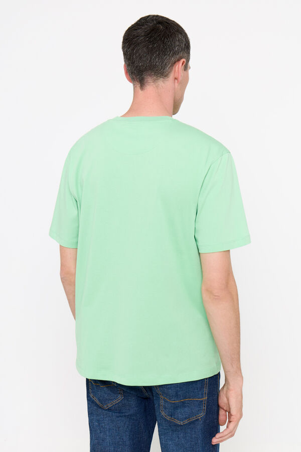 Cortefiel Camiseta gráfica sorolla Green