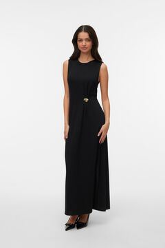 Vero Moda Vestido sin mangas broche dorado