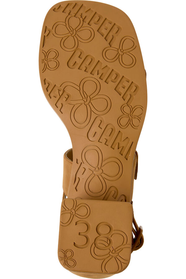 Camper Sandalias de piel mujer Marr&oacute;n