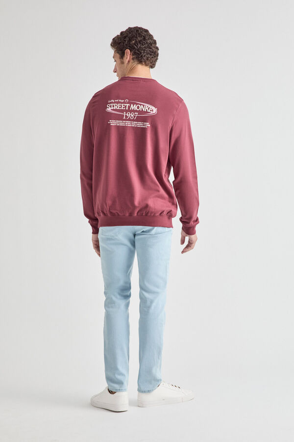 Street Monkey Sudadera Vino