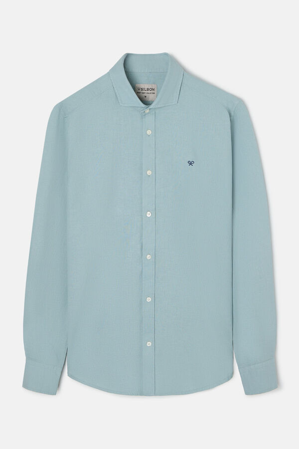 Silbon Camisa sport soft Green