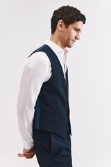 Cortefiel Structured vest series xxi Navy