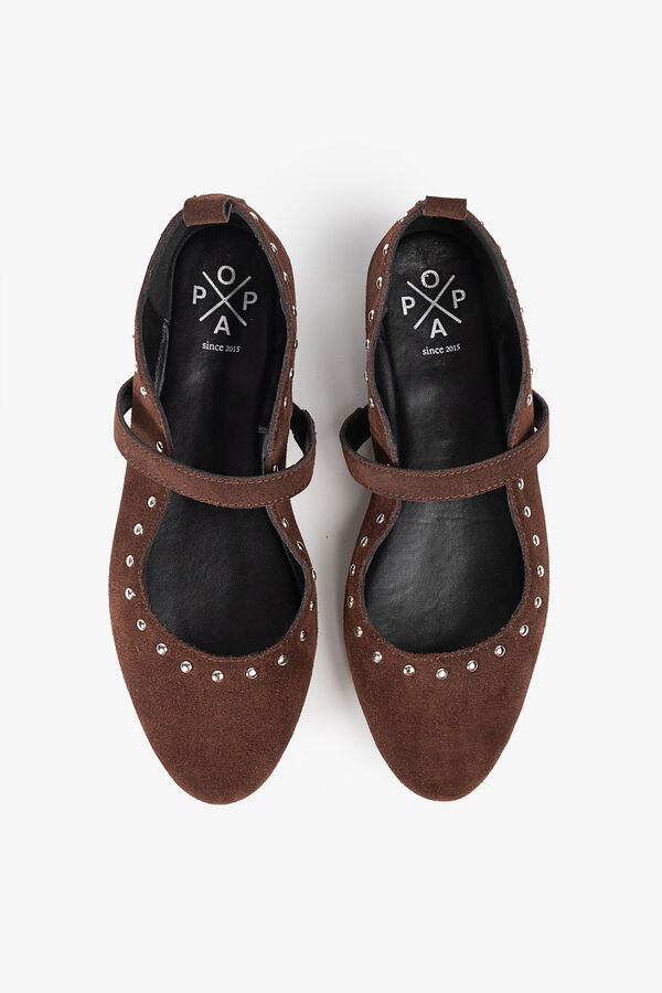 Popa Bailarina se&ntilde;ora Ondina Adornos Marr&oacute;n oscuro