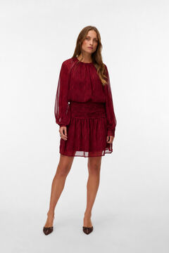 Vero Moda Vestido curto fluido com cintura drapeada