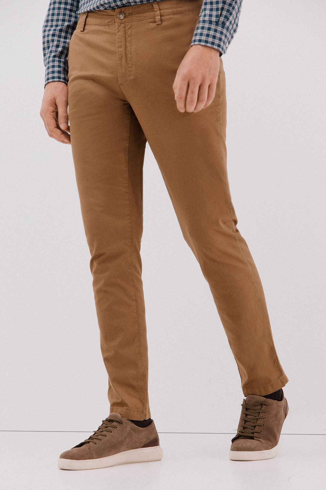 Cortefiel Pantal&oacute;n chino print slim