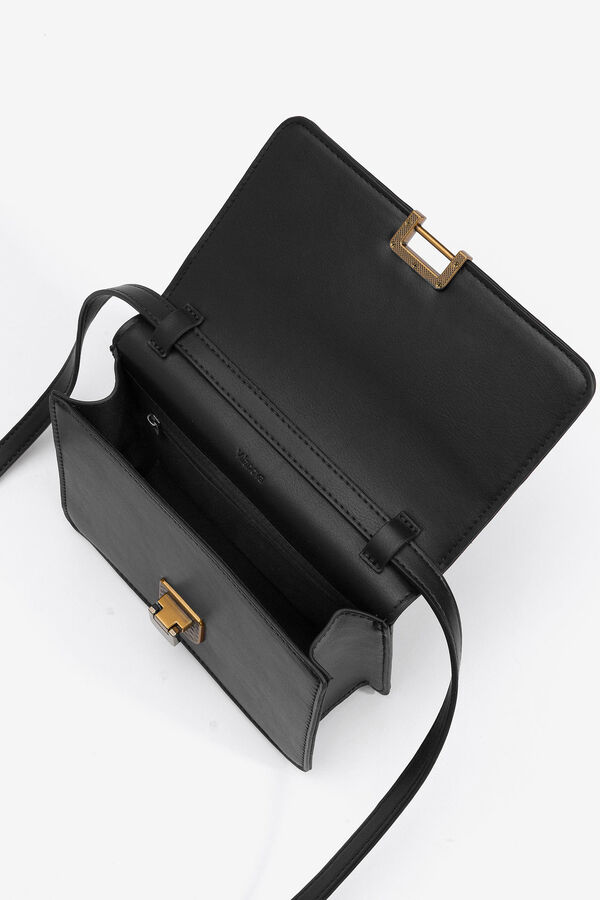 Vilanova Plain crossbody bag Black