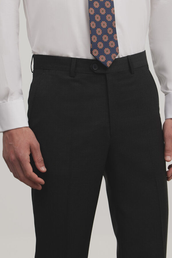 Silbon Pantal&oacute;n suit ojo de perdiz Gris