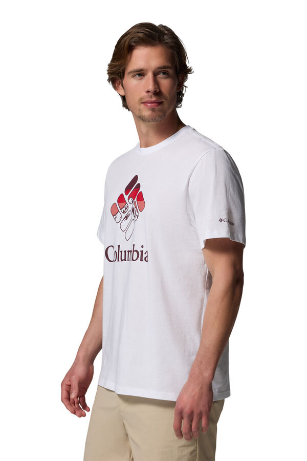 Columbia Camiseta con estampado de temporada CSC&trade; White