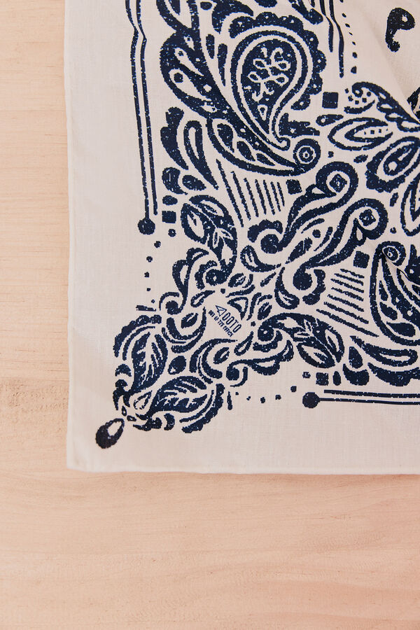 OOTO Pa&ntilde;uelo estampado Beige