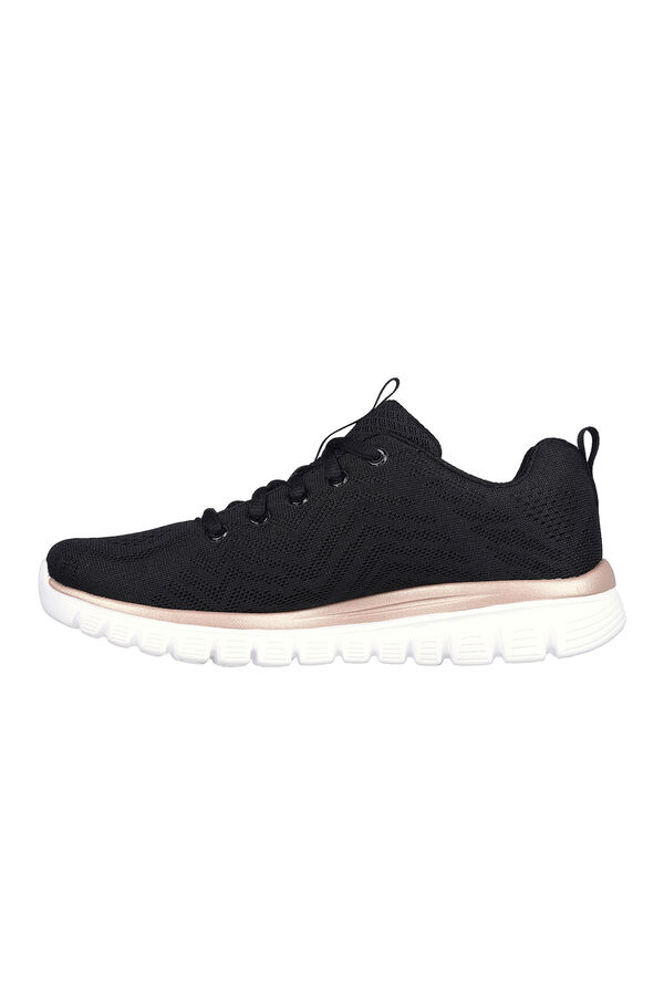 Skechers Chinelos de quarto Graceful Preto