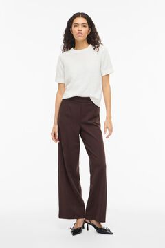 Vila Top de punto manga corta de algod&oacute;n org&aacute;nico