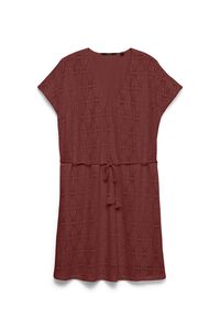Vero Moda Vestido corto cuello pico