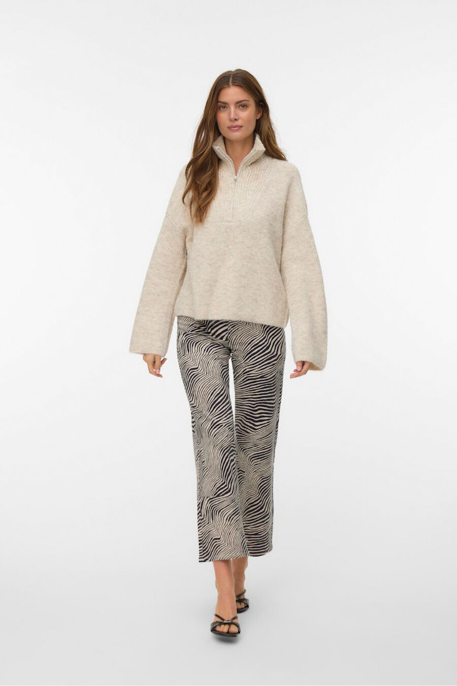 Pantalón vaquero animal print