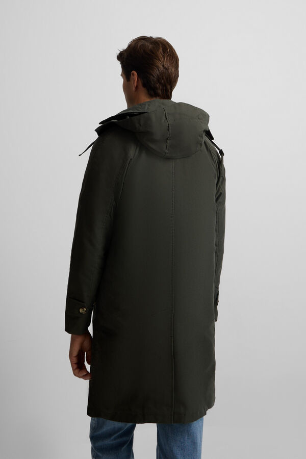 Silbon Gabardina Verde oscuro