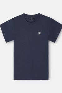 Silbon Camiseta lisa minilogo parche