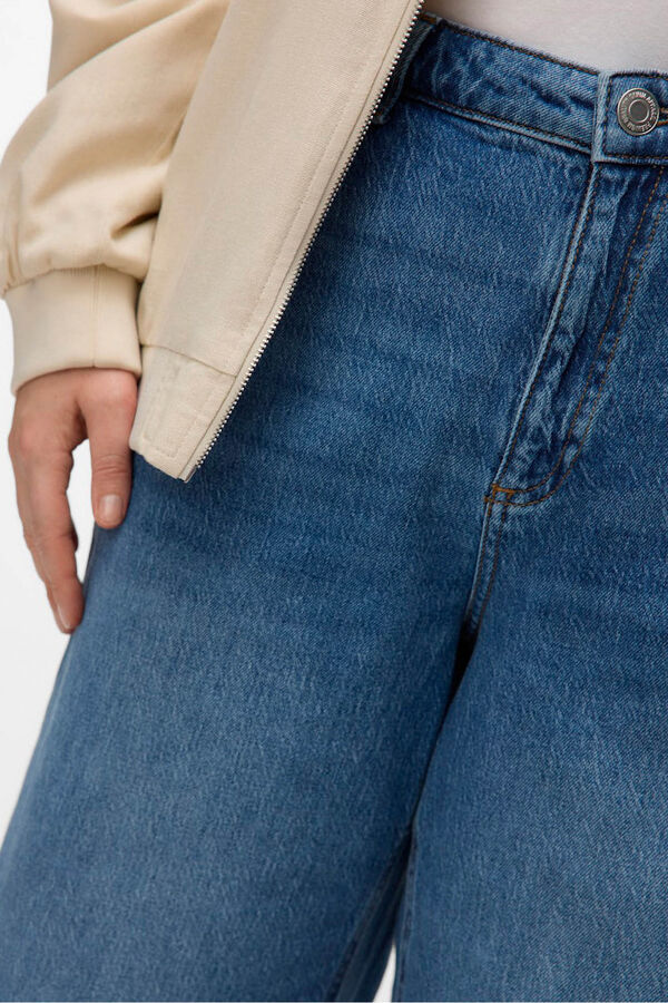 Vero Moda Curve Vaquero ancho talla grande Azul