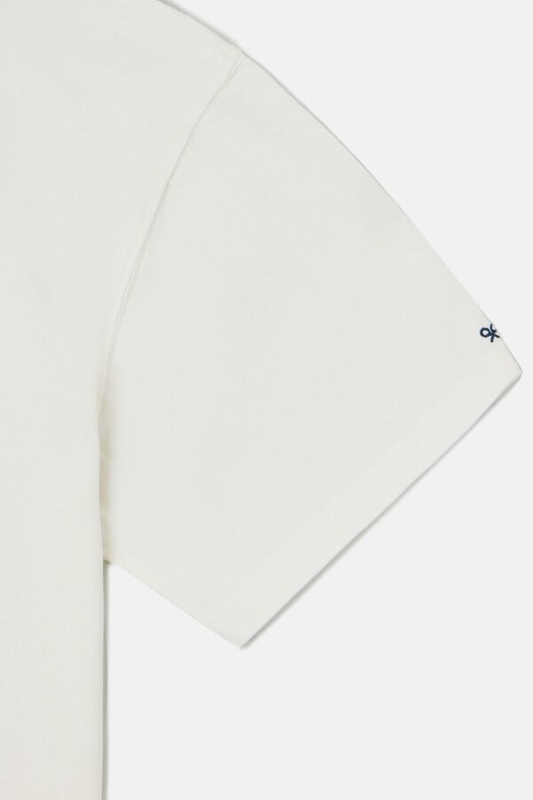 Silbon Camiseta cl&aacute;ssica de corte especial Tostado