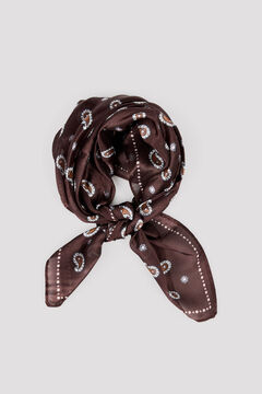 Cortefiel Bandana acetinada paisley