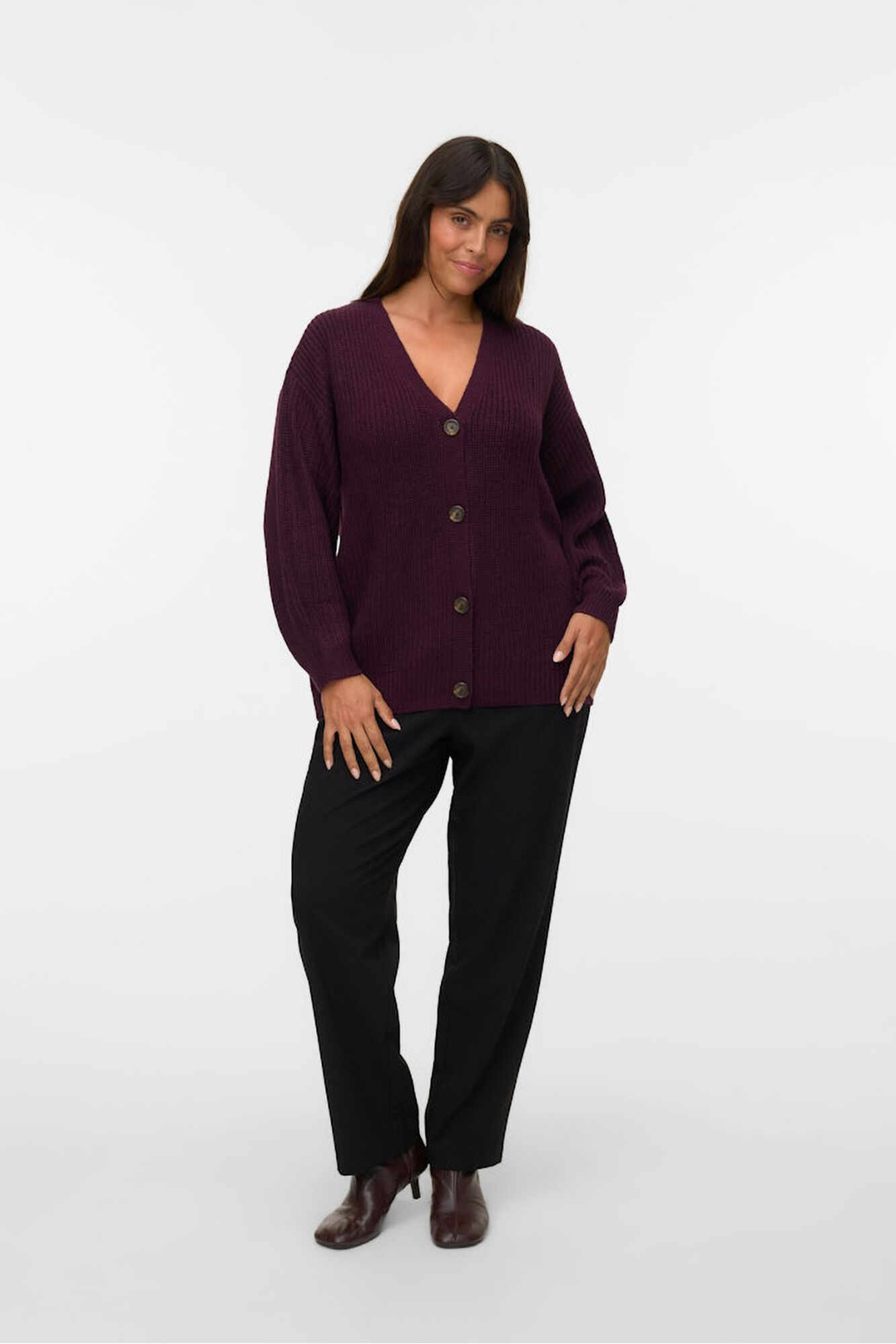 Vero Moda Curve Cardigan plus size de malha malha 