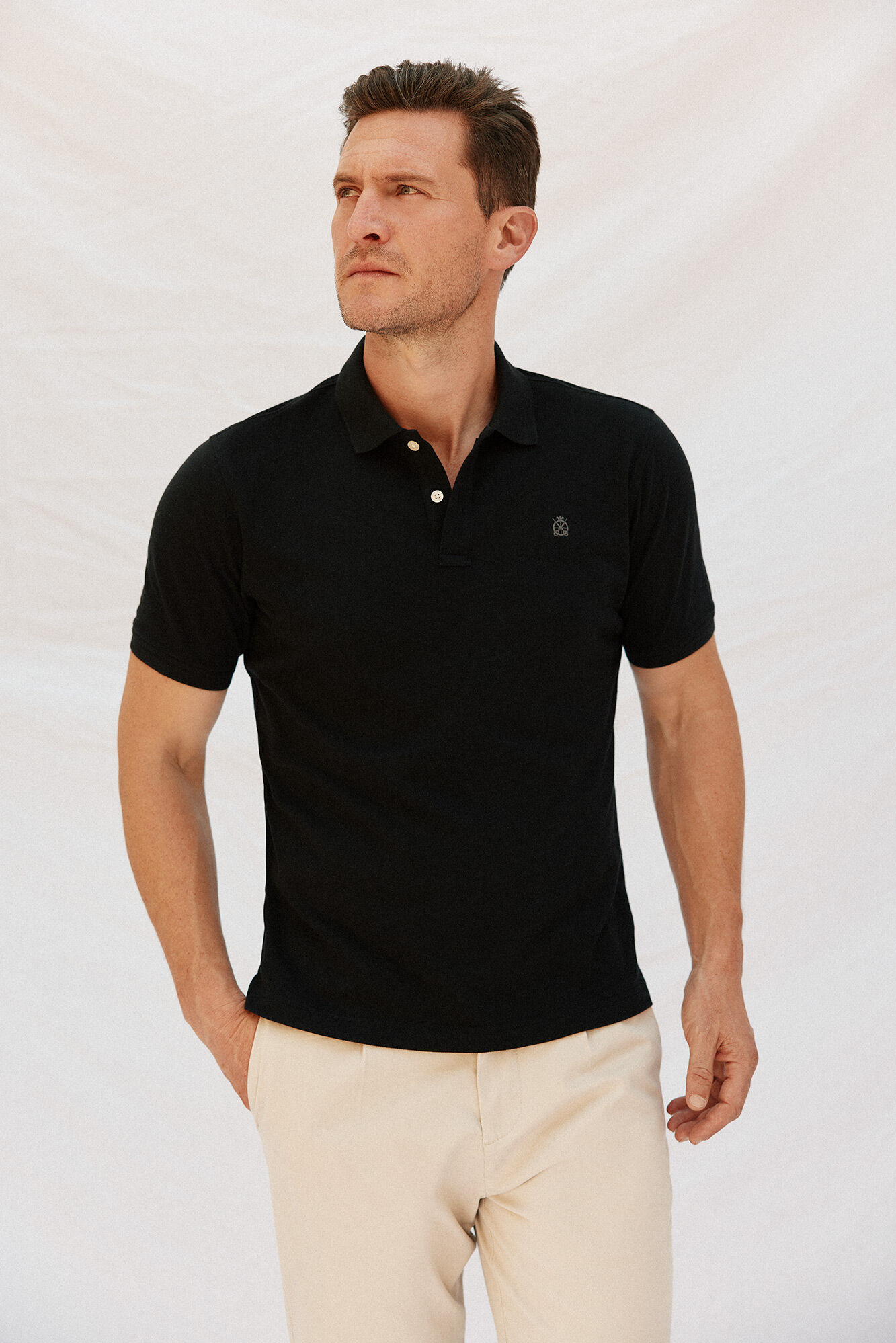 Cortefiel Polo b&aacute;sico piqu&eacute;