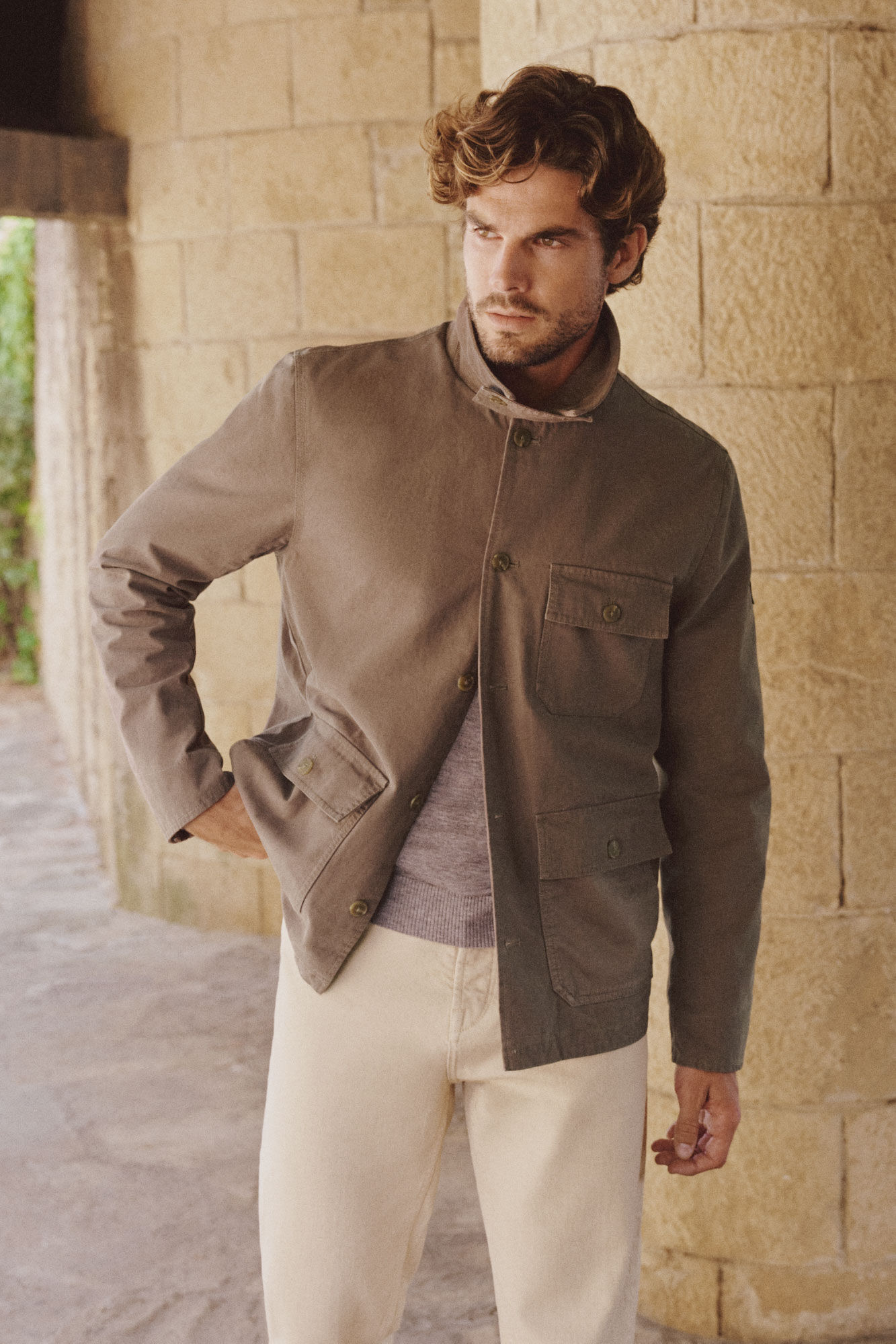 OOTO Cazadora worker cuello pana