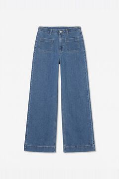 Vero Moda Curve Vaqueros anchos con bolsillos