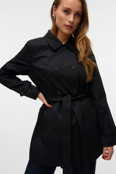 Vero Moda Gabardina 3/4 com cinto para mulher