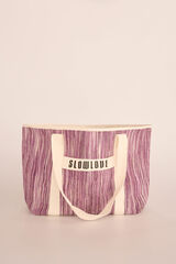 Slowlove Bolsa tejido Purple