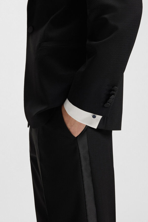 HUGO Gemelos de forma redonda Blue