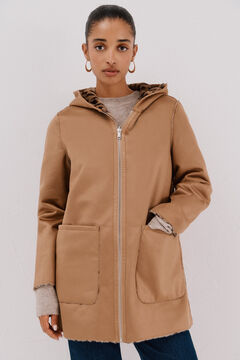 Cortefiel Sobretudo efeito dupla face revers&iacute;vel