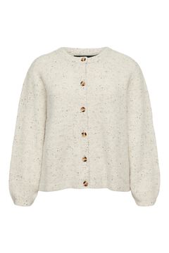 Vero Moda Curve Chaqueta de punto jaspeado