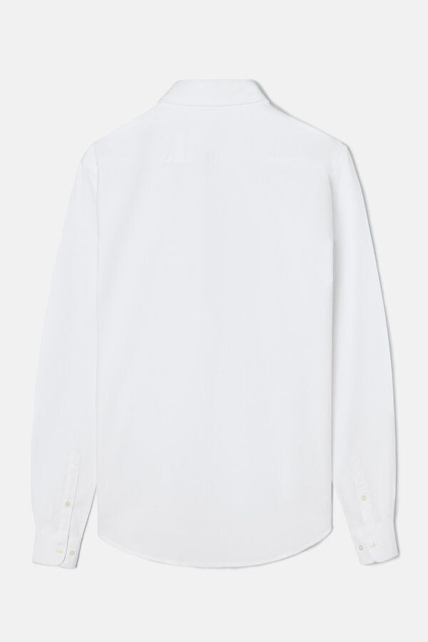Silbon Polera sport oxford Blanco