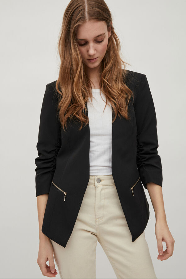 Vila Blazer de mujer entallada Black
