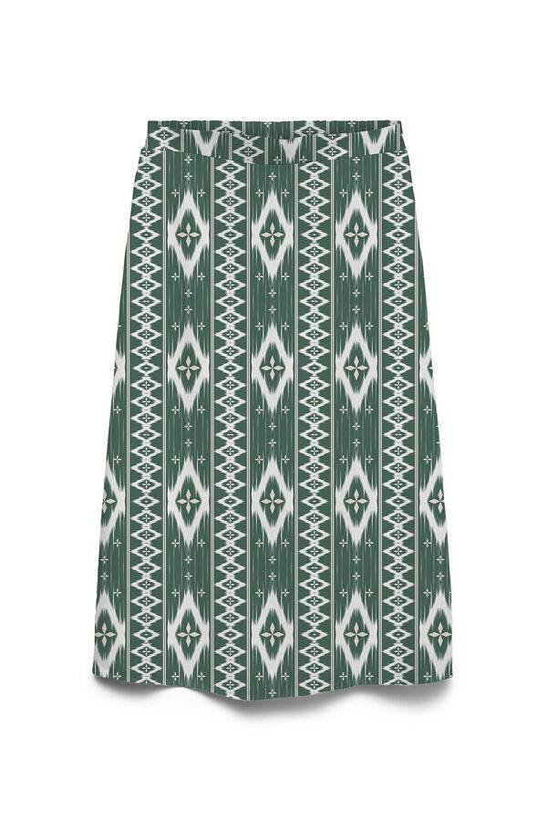 Vero Moda Falda lino 7/8 Verde