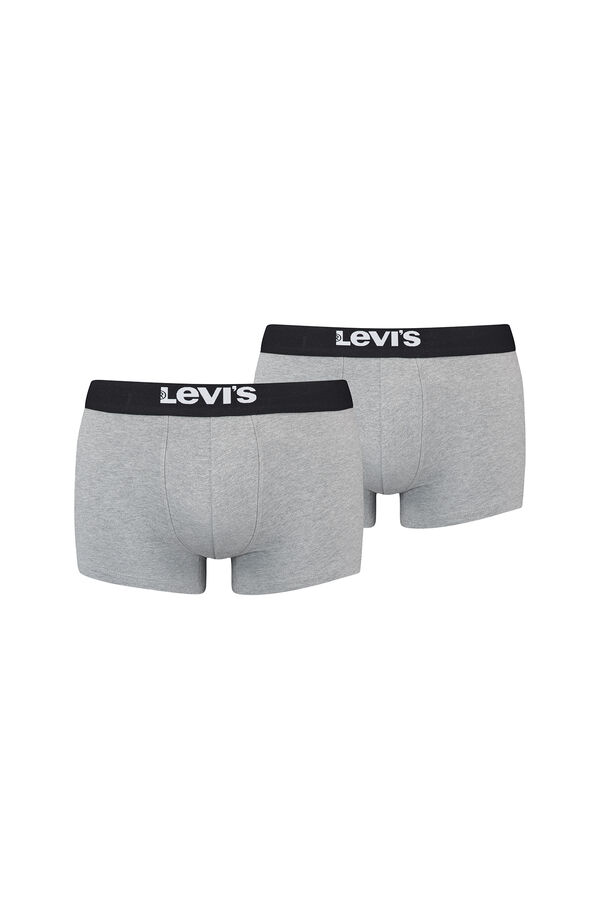Cortefiel Pack de dos boxers Levi's Grey