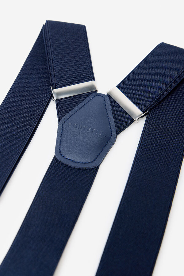 Cortefiel Tirante elastico liso Azul marino
