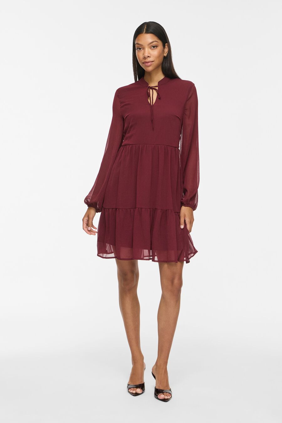 Vestido corto estampado